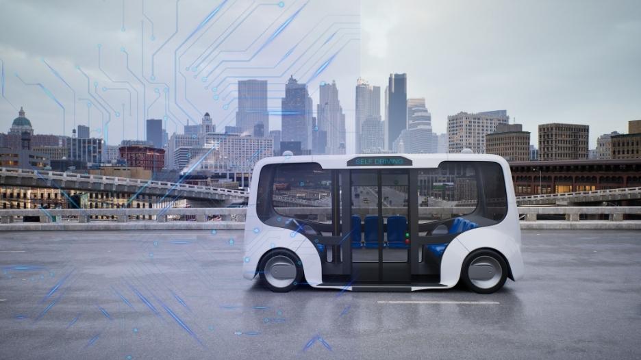 Wie könnte ein autonomer Bus im Jahr 2035 aussehen - BRESSNER Blog