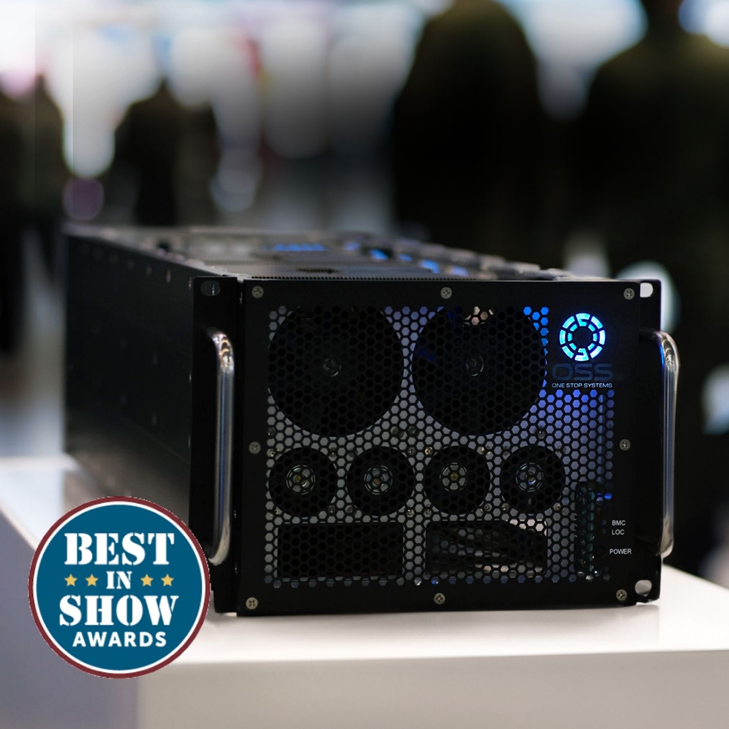 Das HPC-System Rigel Edge Supercomputer hat den "Best In Show 2023" Award auf der DSEI London gewonnen